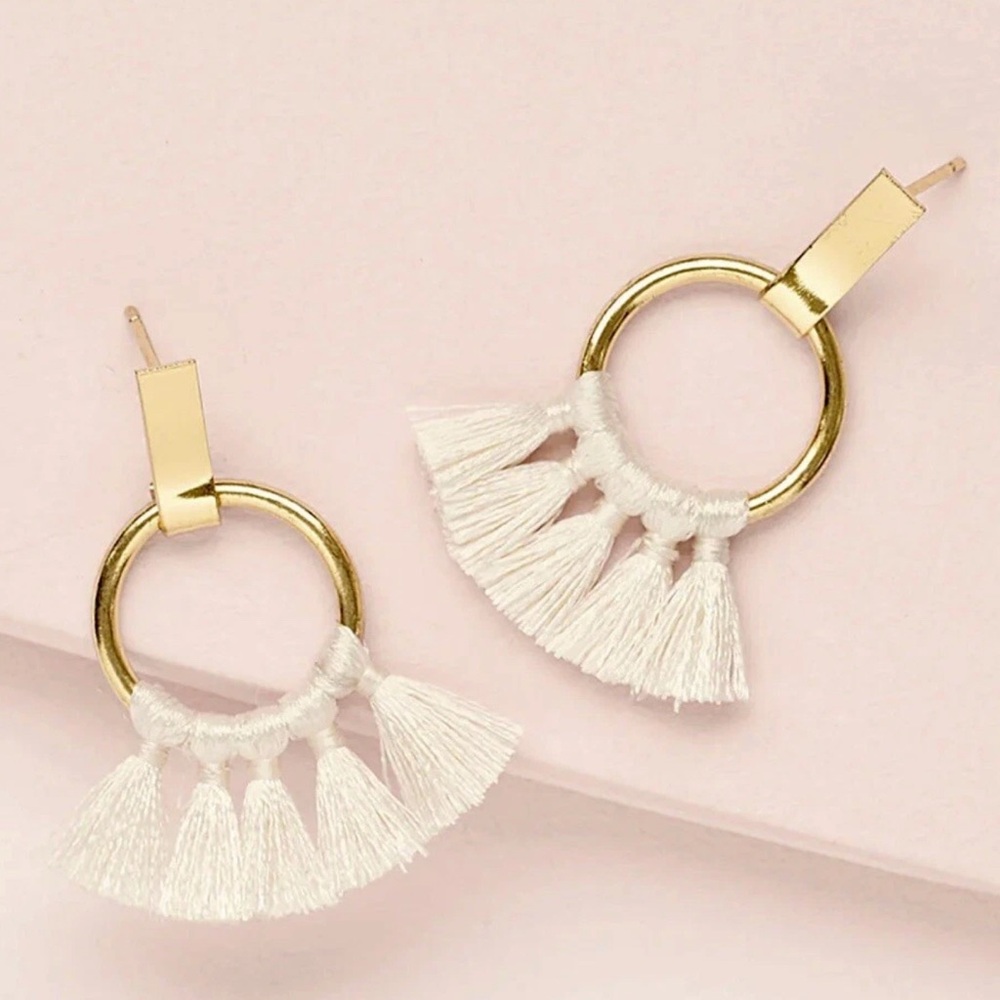 Matr Boomie Boho Fringe Earrings